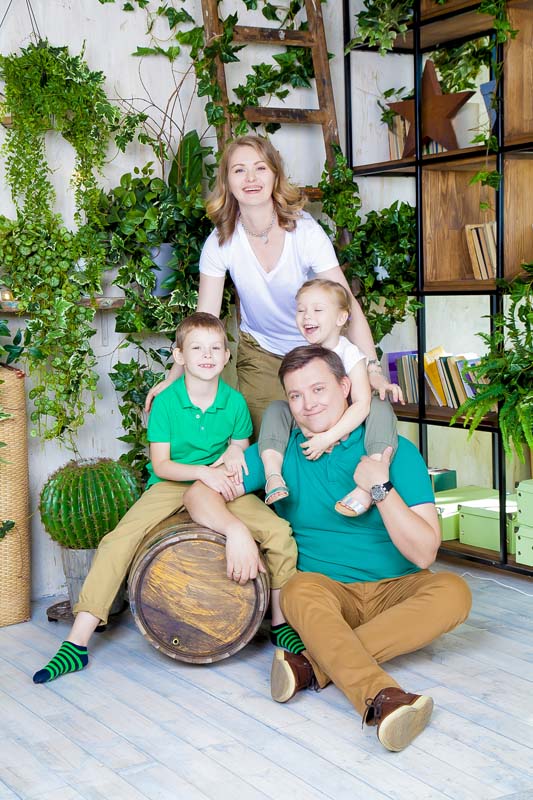 семейная фотосессия