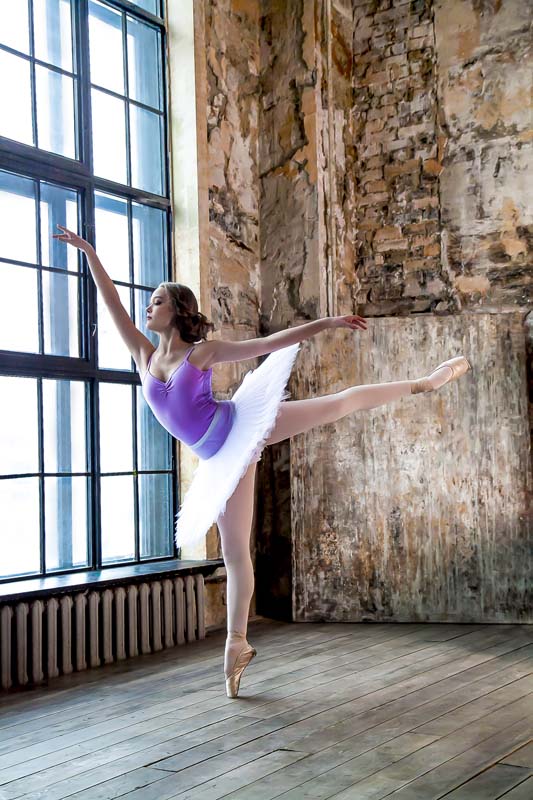 фотосессия девушки в студии 