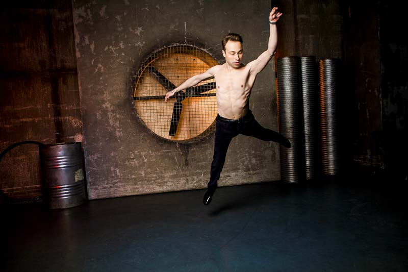 мокрая фотосессия в студии