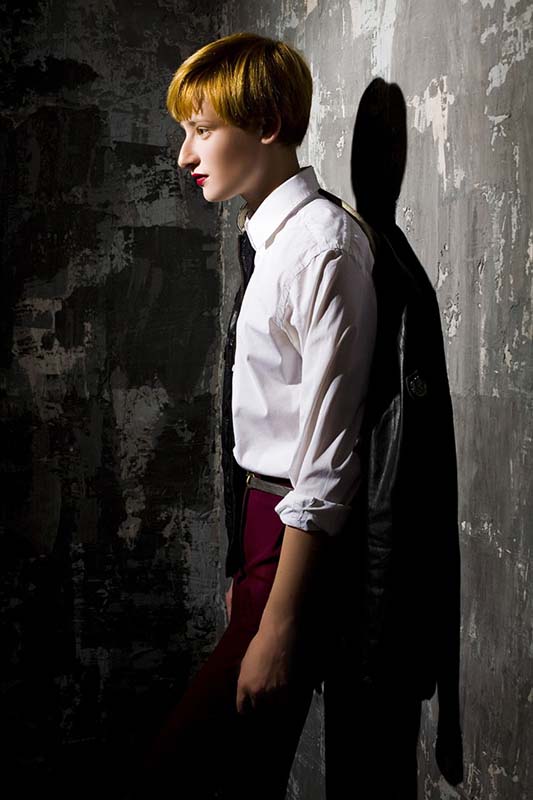 мадельная фотосессия в студии