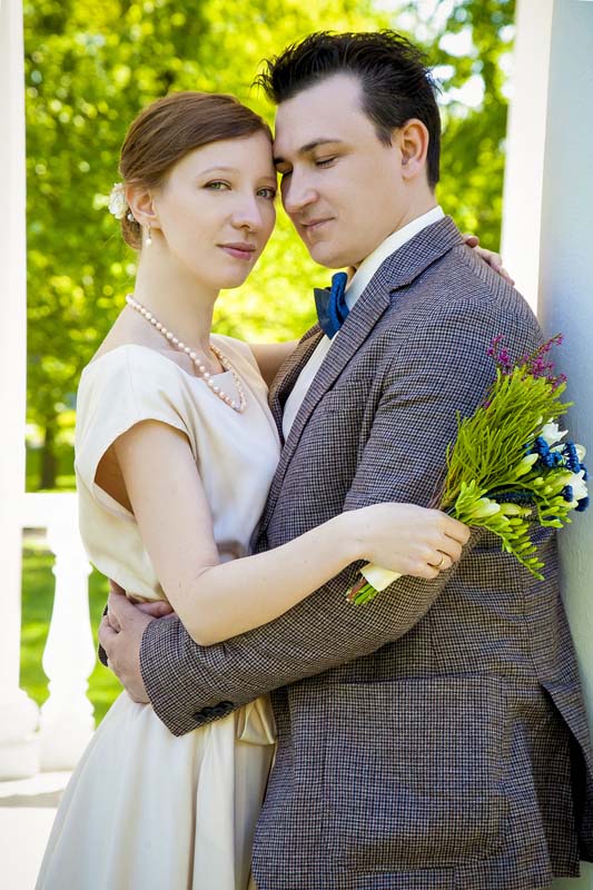 свадебная фотосессия в усадьбе