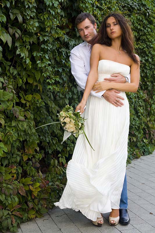 свадебная фотосессия кафе